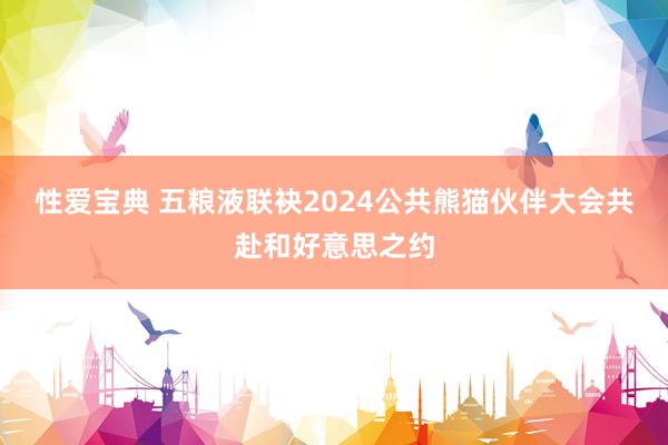 性爱宝典 五粮液联袂2024公共熊猫伙伴大会共赴和好意思之约